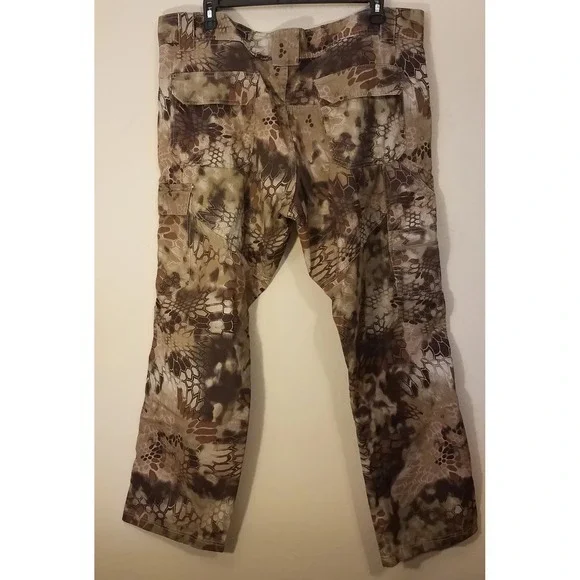 Kryptek Highlander Pants Men 2XL Camo Cargo Hunting Utility Outdoors NWOT